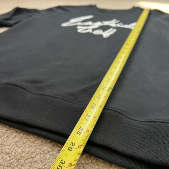 Eastside Golf Core Fleece Crew Script Logo Black Men Sweatshirt Size M NEW - Picture 7 of 10